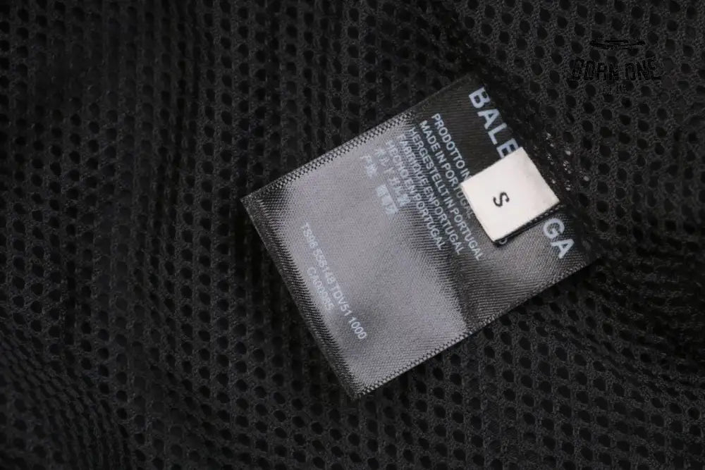 Balenciaga Sporty B Tracksuit Jacket Black Grey White Jaqueta