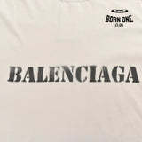Balenciaga Stencil Logo T-Shirt Camiseta T-shirt