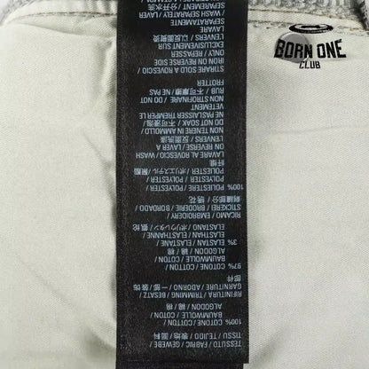 Balenciaga Stencil Type Hybrid Baggy Pants in Blue Calça Jeans