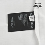 Balenciaga T-Shirt - Distressed Logo Camiseta T-shirt