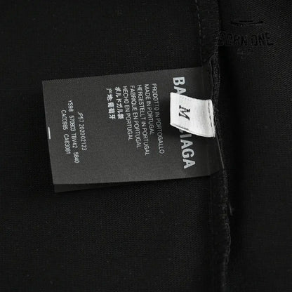 Balenciaga T-Shirt - Distressed Logo Camiseta T-shirt