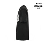 Balenciaga T-Shirt - Distressed Logo Camiseta T-shirt