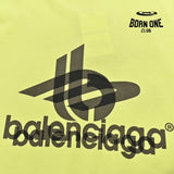Balenciaga T-Shirt - Overlapping Logo Camiseta T-shirt