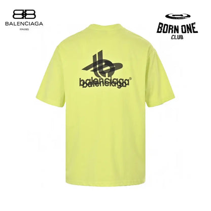 Balenciaga T-Shirt - Overlapping Logo Camiseta T-shirt