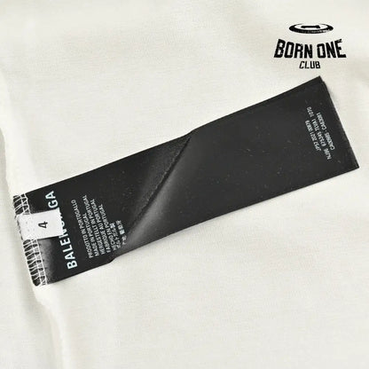 Balenciaga T-Shirt - Overlapping Logo Camiseta T-shirt