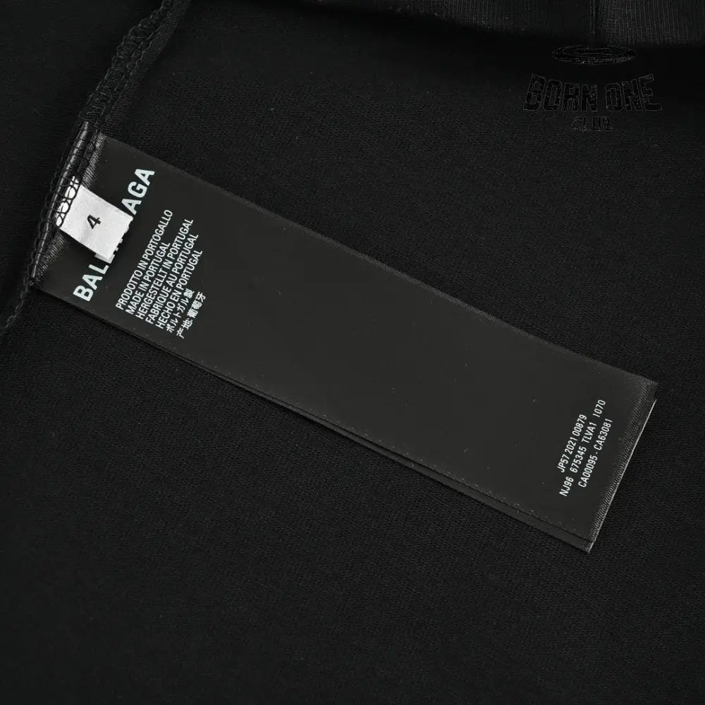 Balenciaga T-Shirt - Overlapping Logo Camiseta T-shirt