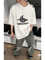 Balenciaga T-Shirt - Overlapping Logo Camiseta T-shirt