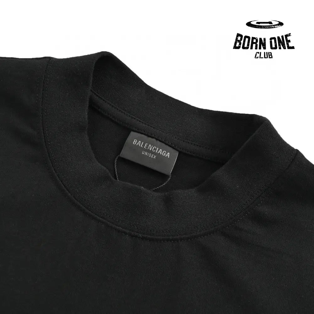 Balenciaga T-Shirt - Overlapping Logo Camiseta T-shirt