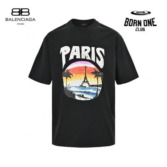 Balenciaga T-Shirt - Paris Graphic Camiseta T-shirt