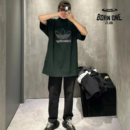 Balenciaga T-shirt with Adidas Logo Camiseta T-shirt