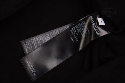 Balenciaga T-shirt with Gothic Flame Logo Camiseta T-shirt