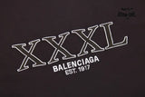 Balenciaga T-Shirt with XXXL Logo Camiseta T-shirt