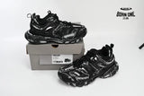 Balenciaga Track Black Black-And-White Painting