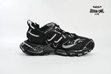Balenciaga Track Black Black-And-White Painting