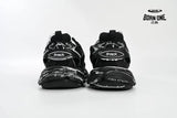 Balenciaga Track Black Black-And-White Painting