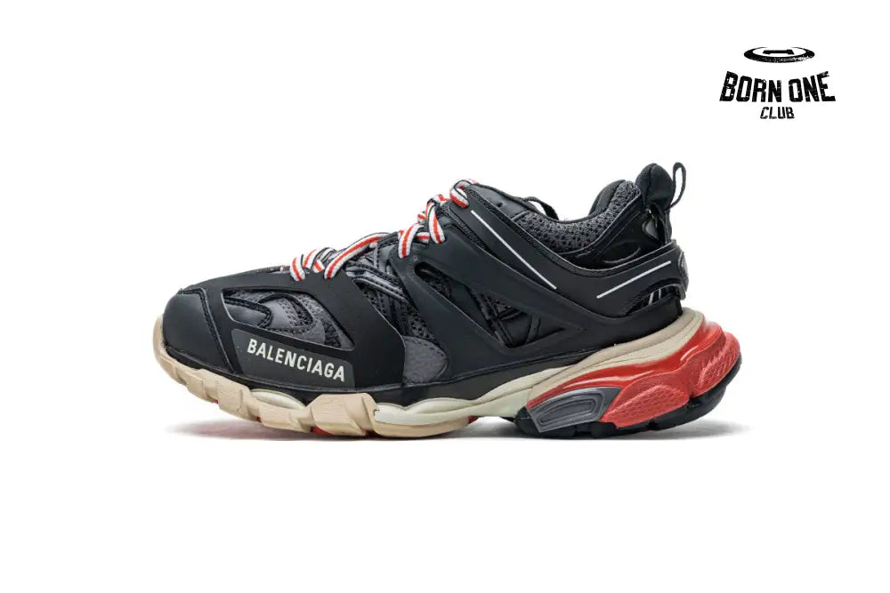 Balenciaga Track Black Red