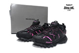 Balenciaga Track Black Rose Red