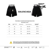 Balenciaga washed and ripped denim shorts bermuda Jeans
