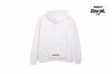 Balenciaga White Be Yourself Hoodie Moletom Sweatshirts