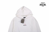 Balenciaga White Be Yourself Hoodie Moletom Sweatshirts
