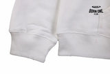 Balenciaga White Be Yourself Hoodie Moletom Sweatshirts