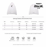 Balenciaga White Be Yourself Hoodie Moletom Sweatshirts
