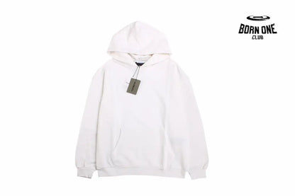 Balenciaga White Hoodie Moletom Sweatshirts