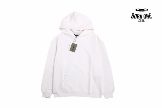 Balenciaga White Hoodie Moletom Sweatshirts