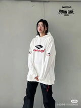 Balenciaga White Hoodie Moletom Sweatshirts