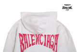Balenciaga White Hoodie Moletom Sweatshirts