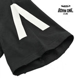 Balenciaga White Logo Graphic T-Shirt (Black) Camiseta T-shirt