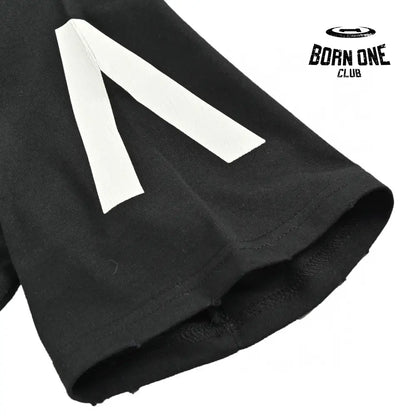 Balenciaga White Logo Graphic T-Shirt (Black) Camiseta T-shirt