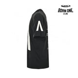 Balenciaga White Logo Graphic T-Shirt (Black) Camiseta T-shirt