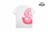 Balenciaga x Supreme T-shirt with Front Logo (White) Camiseta T-shirt