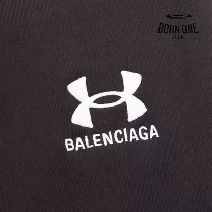 Balenciaga x Under Armour Oversized Sweatpant in Black Calça