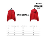 Balenciaga x Under Armour Zip Up Hoodie ’Red/White’ Moletom