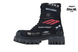 Balenciaga Strike Men's Combat Boot Black 694042W2H131000