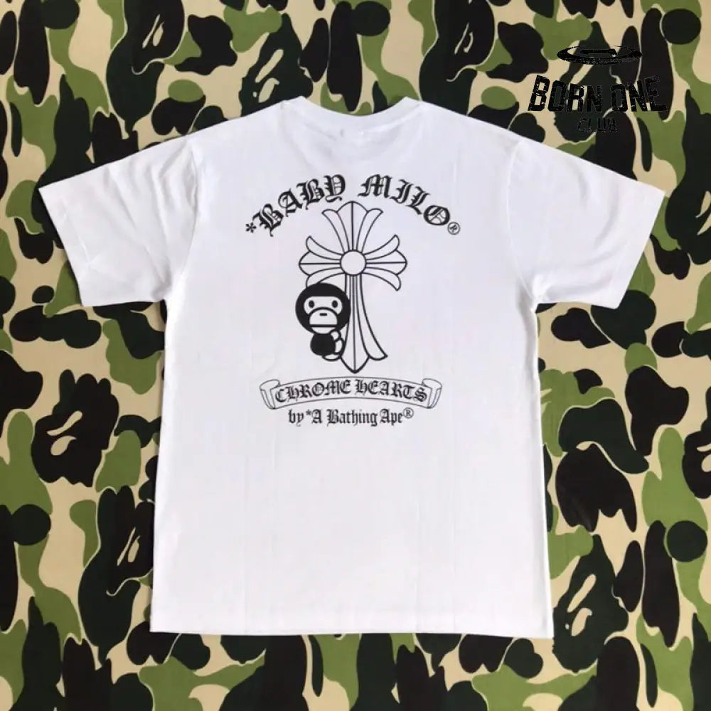 Bape x Chrome Hearts Tshirt 1:1
