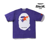 BAPE x Heron Preston Relaxed Fit P / Roxo