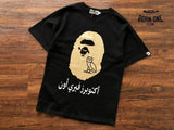 BAPE x OVO Ape Head Black Gold