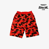 Shorts Bape Camo Shark Shorts Red