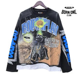 Rough Play Camiseta Manga Longa
