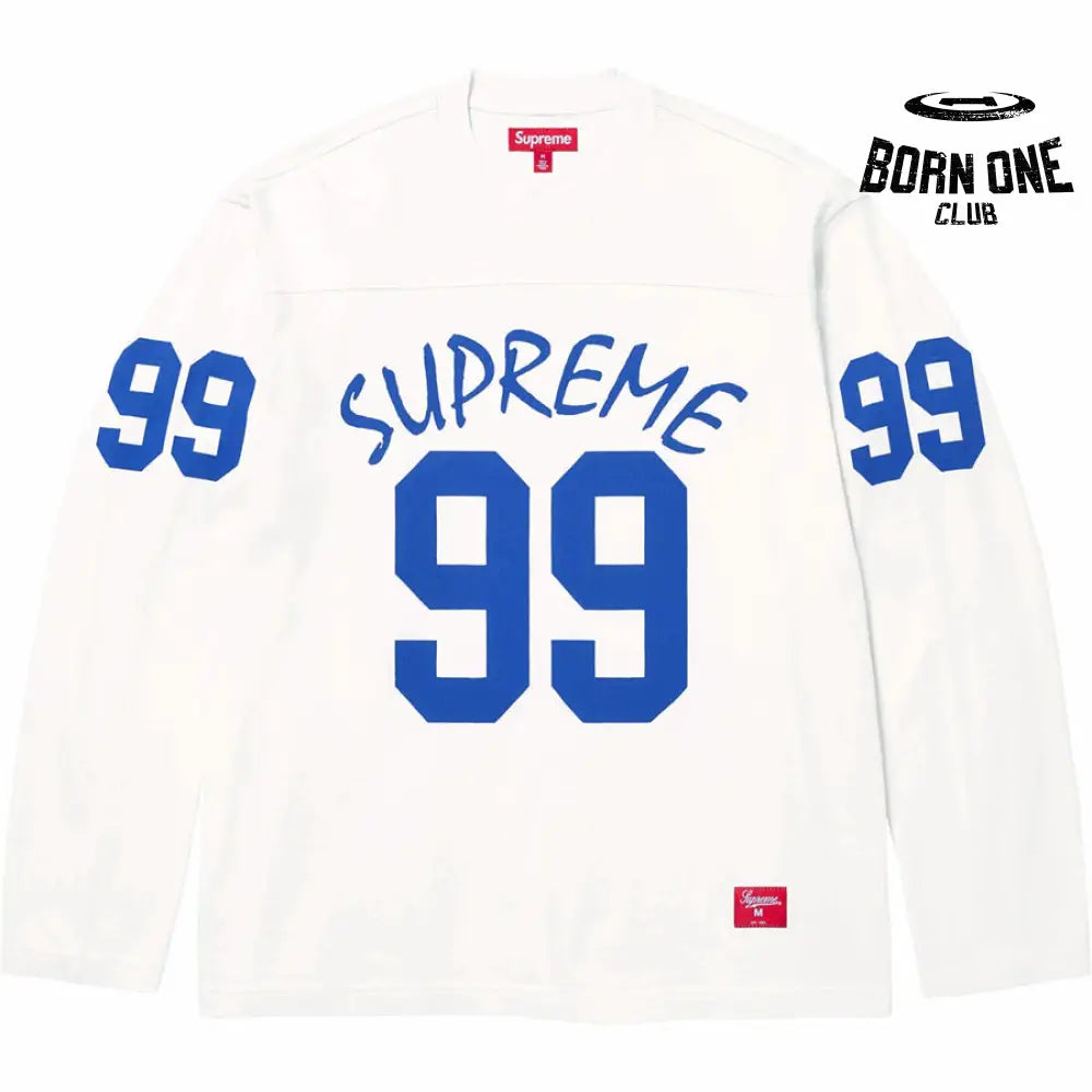 Camisa Supreme 99 L/S Football Branca
