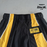 Shorts Corteiz Preto Amarelo