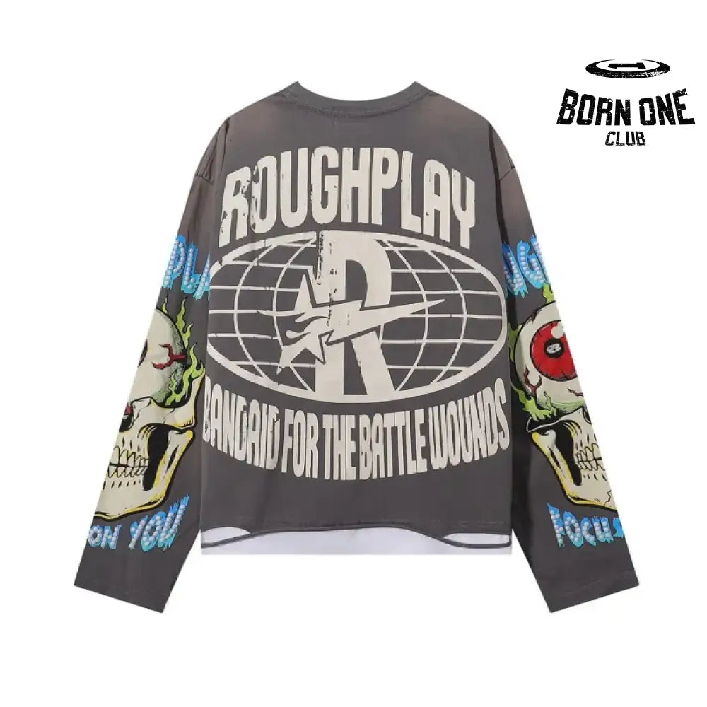 Rough Play Camiseta Manga Longa