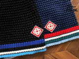 Conjunto Casablanca Crochê Gothic Azul