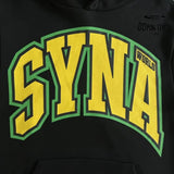 Conjunto Syna World College Logo Preto/Amarelo