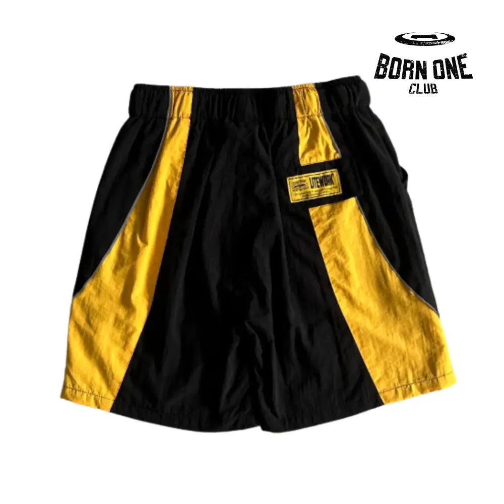 Bermuda Corteiz Alcatraz Sun & Rain Black & Yellow