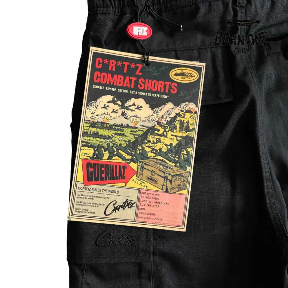 Bermuda Corteiz Black Cargo