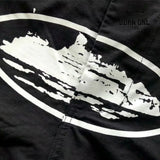 Bermuda Corteiz Cargo Black & White